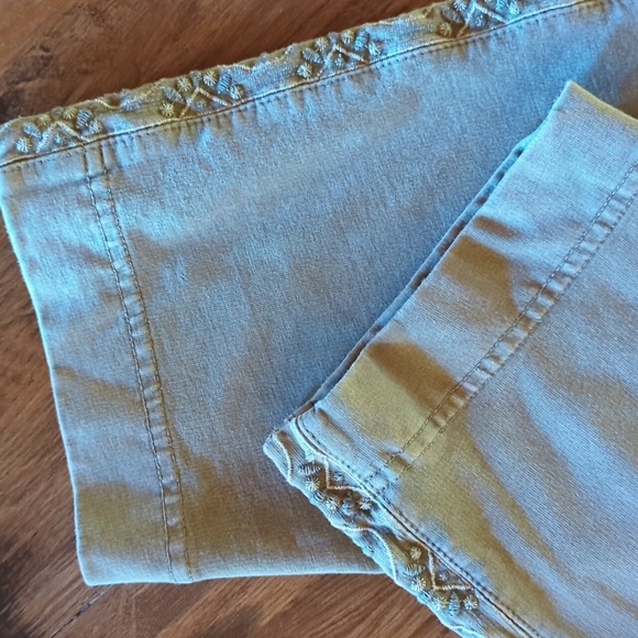 J. Jill Cozy Pants! Well Loved. Organic Stitched Side Seams. Sz M. - Picture 3 of 13